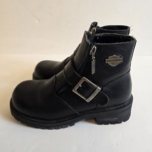 Harley Davidson Riding Wayward Biker Ankle Boots / Size 6